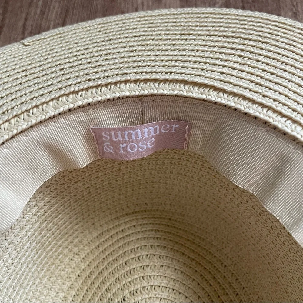 Summer & Rose Madison Straw Fedora